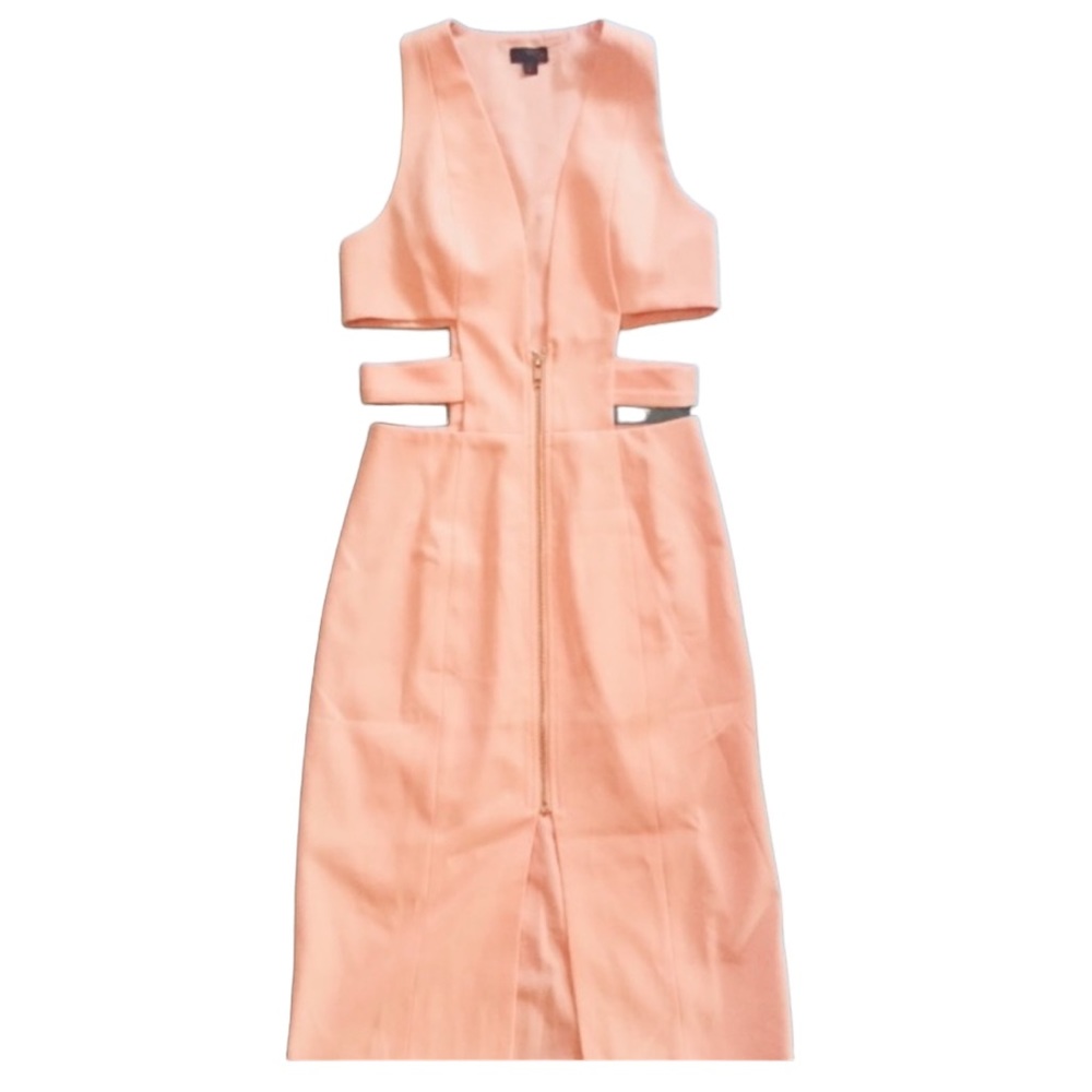 NBD Pink Cut Out Waist Plunge V-Neck Party Cocktail Dress Size Small - Picture 7 of 7